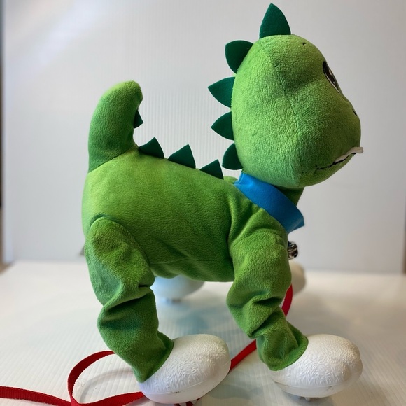 Peppy Pets 11” Walking Dinosaur With Leash - Picture 4 of 11